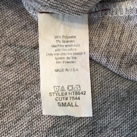 NWOT Hopely Star Top in Burgundy Maroon Size Small - Picture 11 of 16